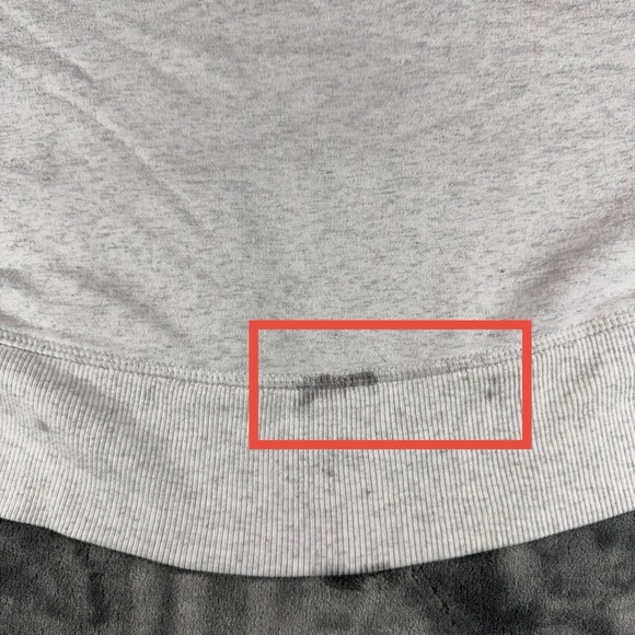 Athleta Coaster Luxe Sweatshirt Crewneck Womens M Heather Gray - Picture 9 of 9